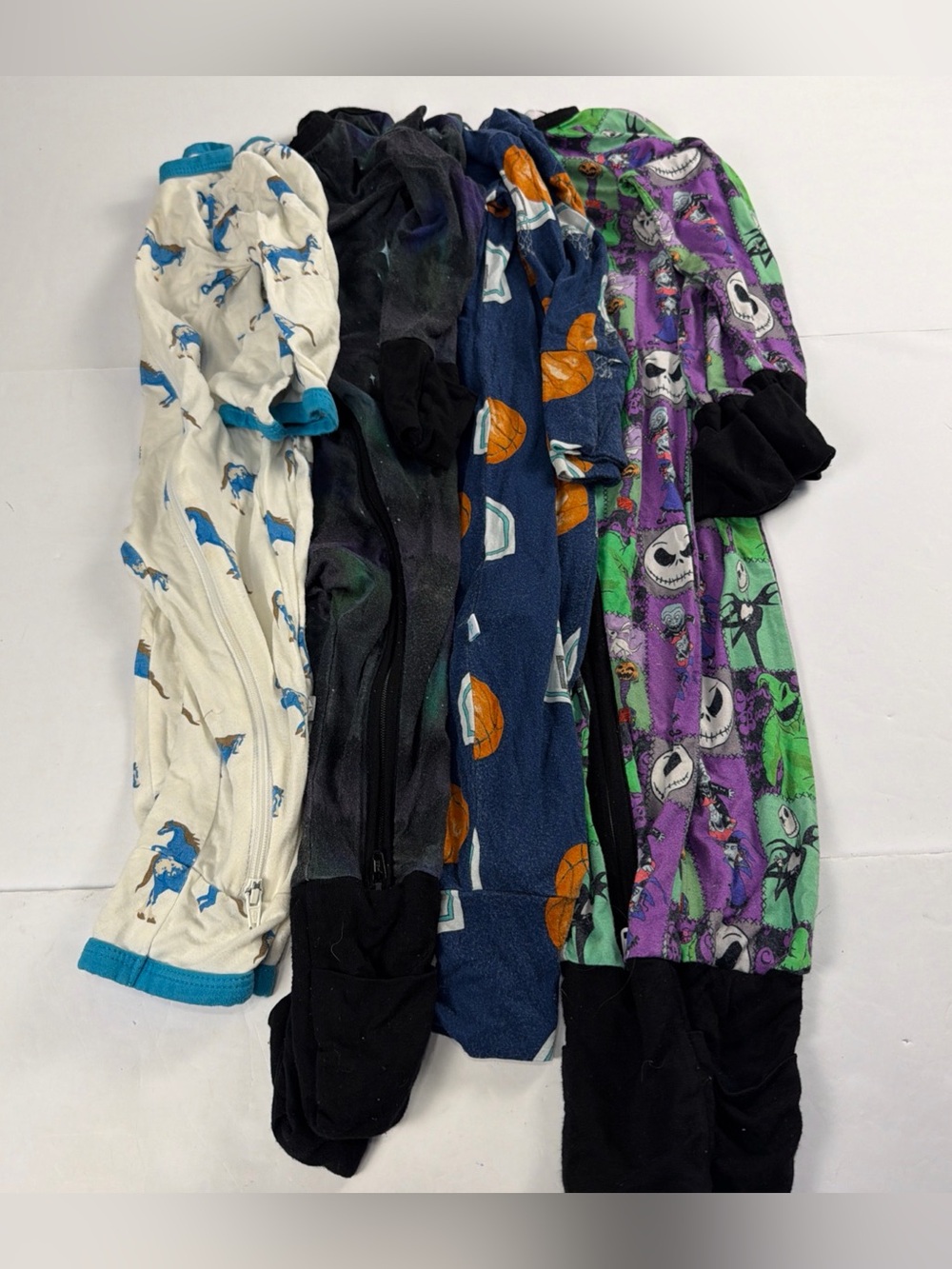 ✨Lot of 4 bamboo zippies sleepers Kyte baby, Posh Peanut, NBC Disney 6-12 months